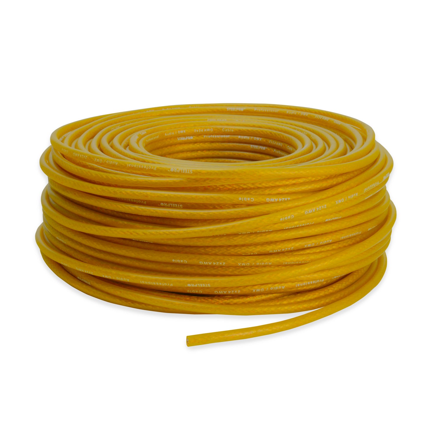 Cable Xlr 100m Balanceado Profesional con Plug Macho-hembra Steelpro