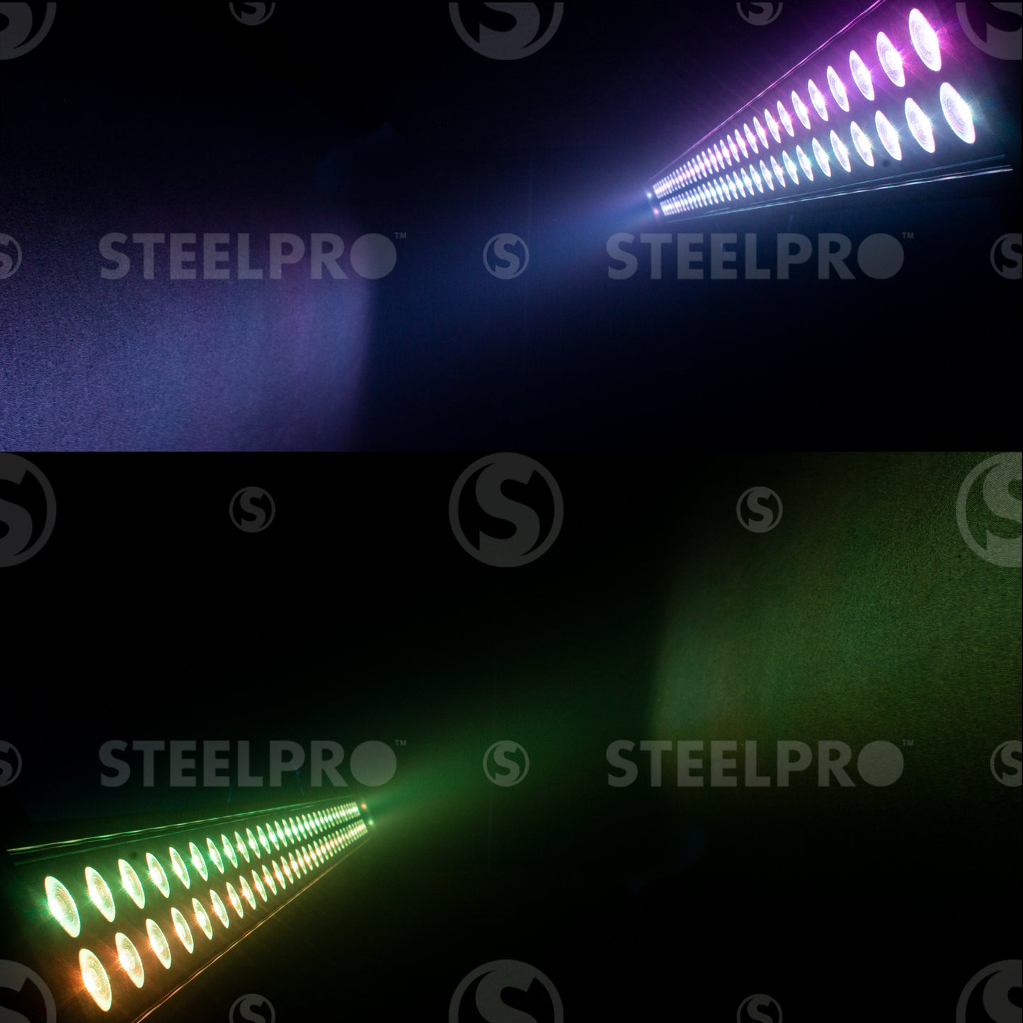 Barra De 64 LEDs por 2W Full Color, 3 En 1