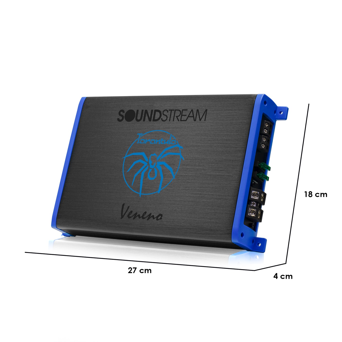 Amplificador Clase D con Monoblock de 2000 watts Max Veneno by Soundstream