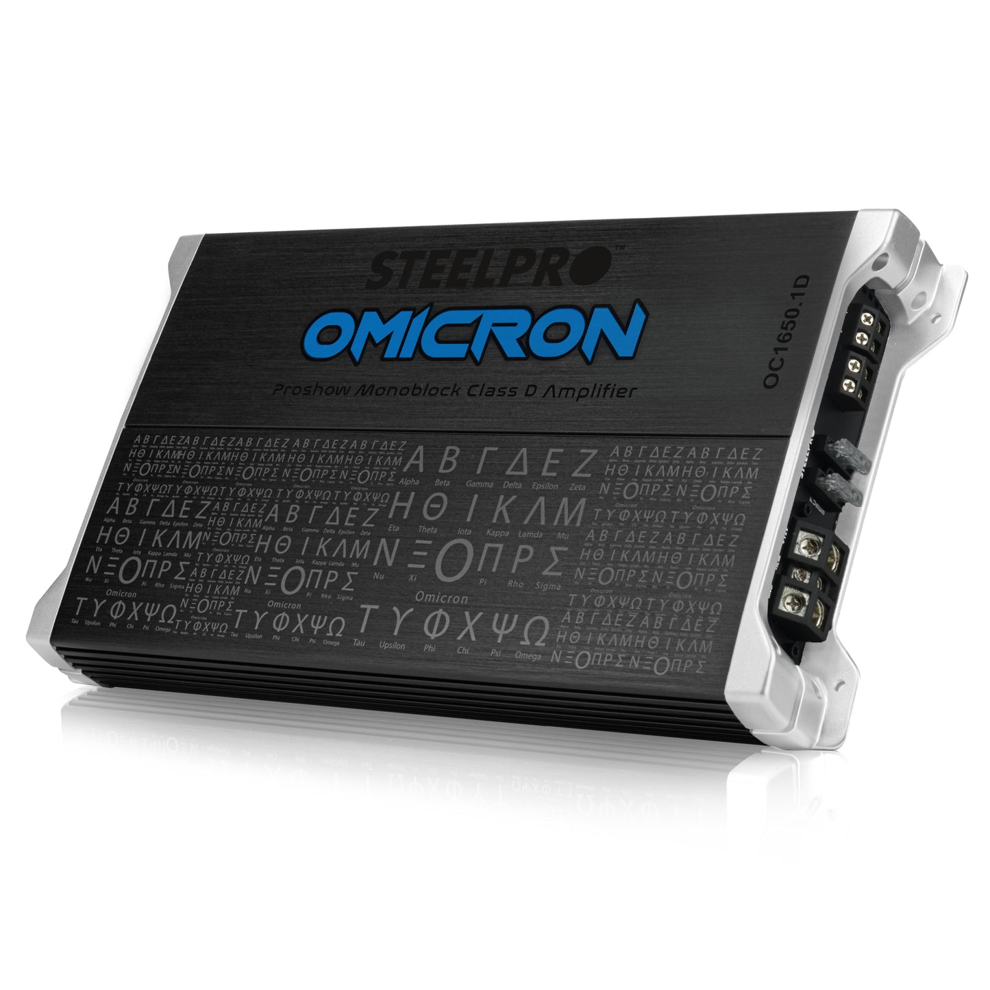 Amplificador Clase D Mono Block Para Auto de 1600 Watts MAX ÓMICRON By Steelpro