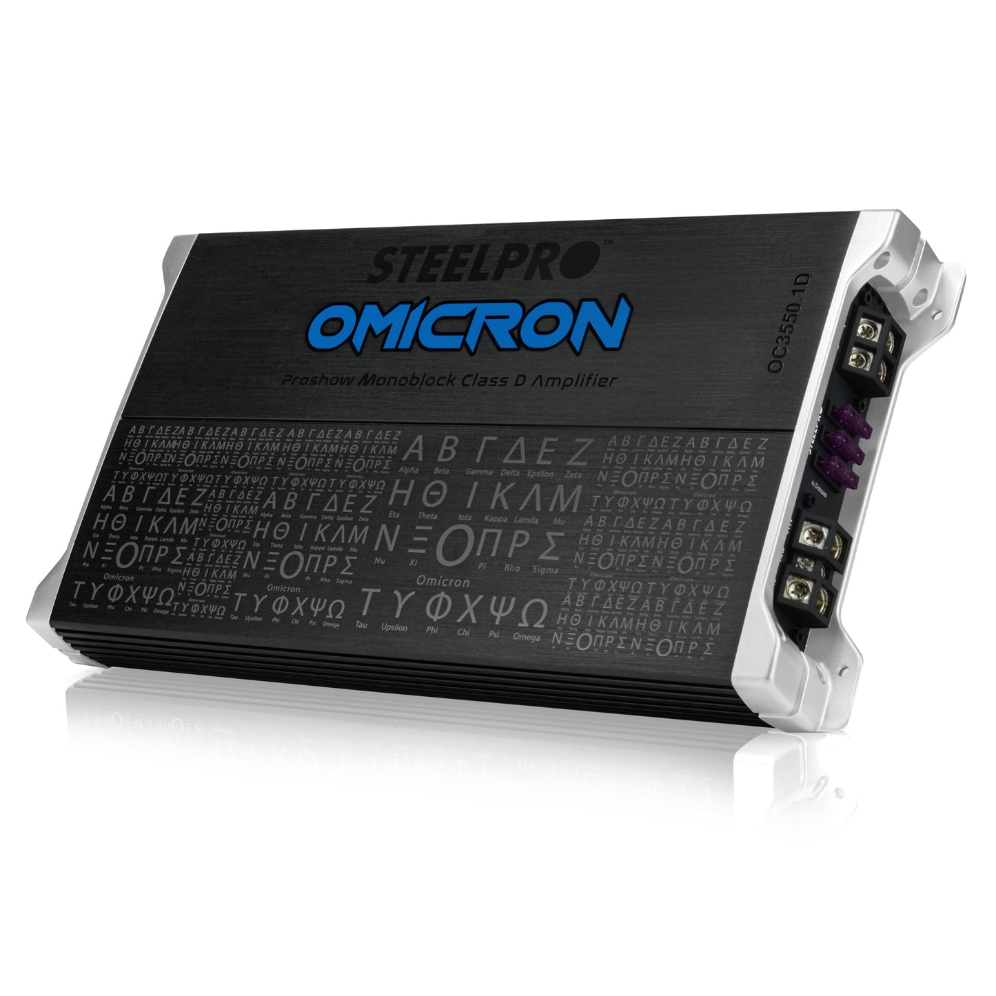 Amplificador Clase D Mono Block Para Auto de 3500 Watts MAX ÓMICRON By Steelpro
