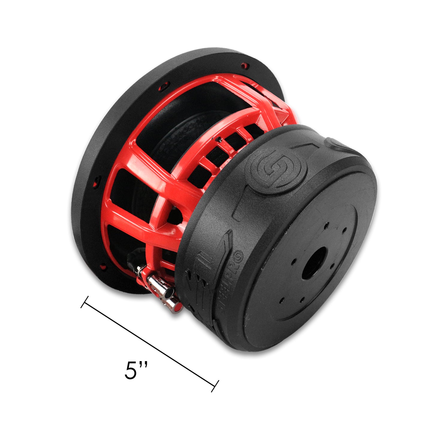 Subwoofer Profesional de 8" Pulgadas de Alto desempeño 2000w 4+4 OHMS AXEL By Steelpro