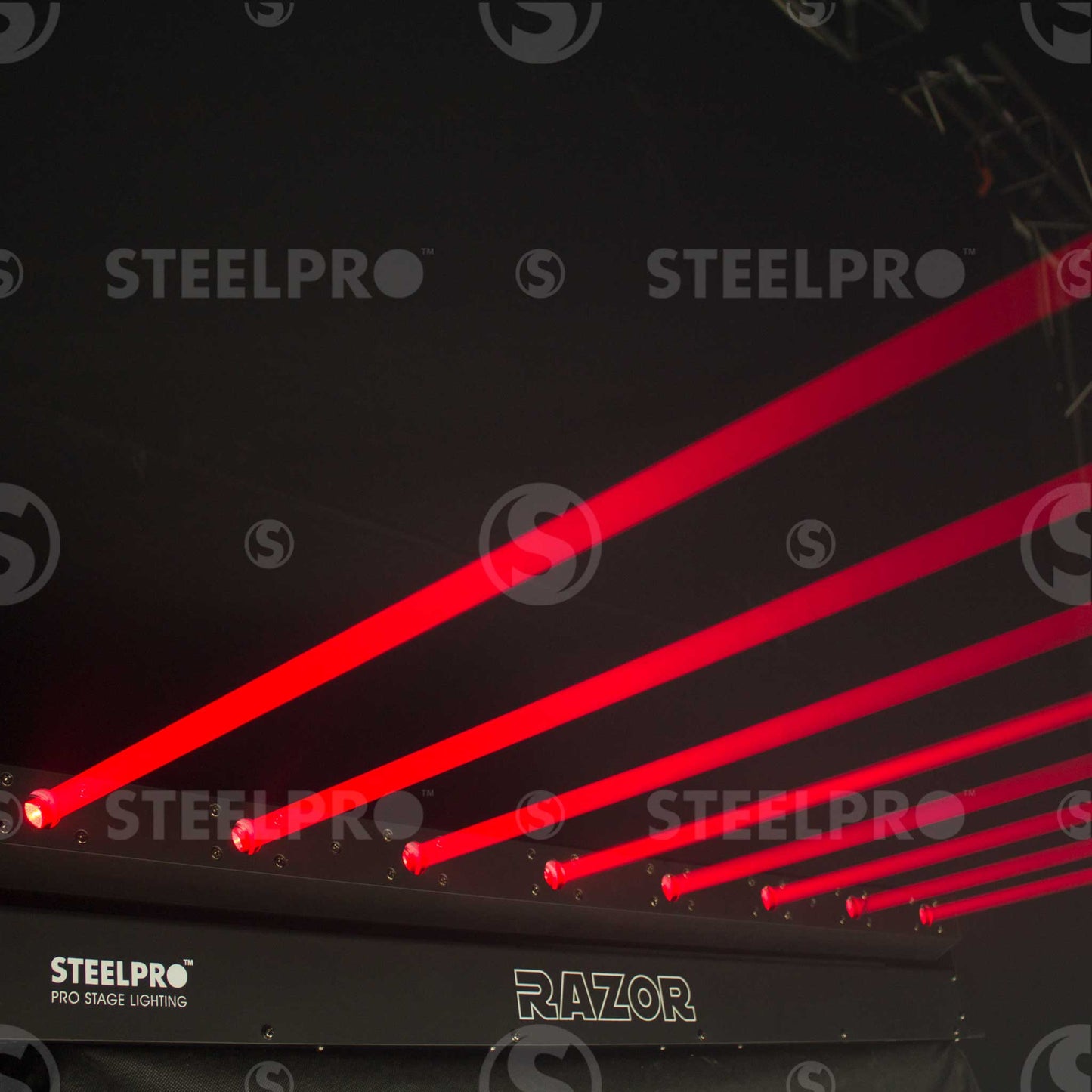 Barra Motorizada De 8 Laser De 300mW Rojo