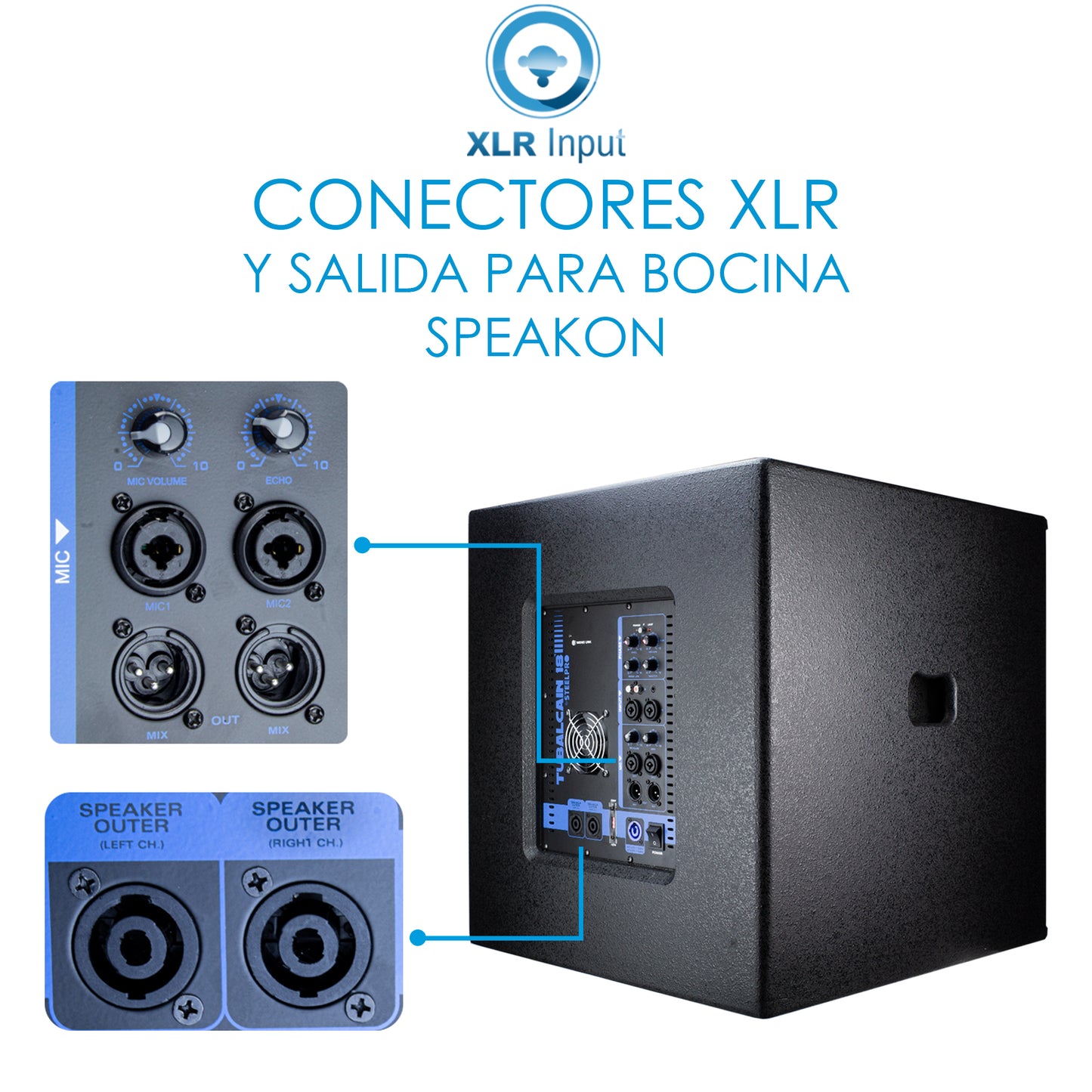 Sistema De Audio Lineal Profesional Tubalcain