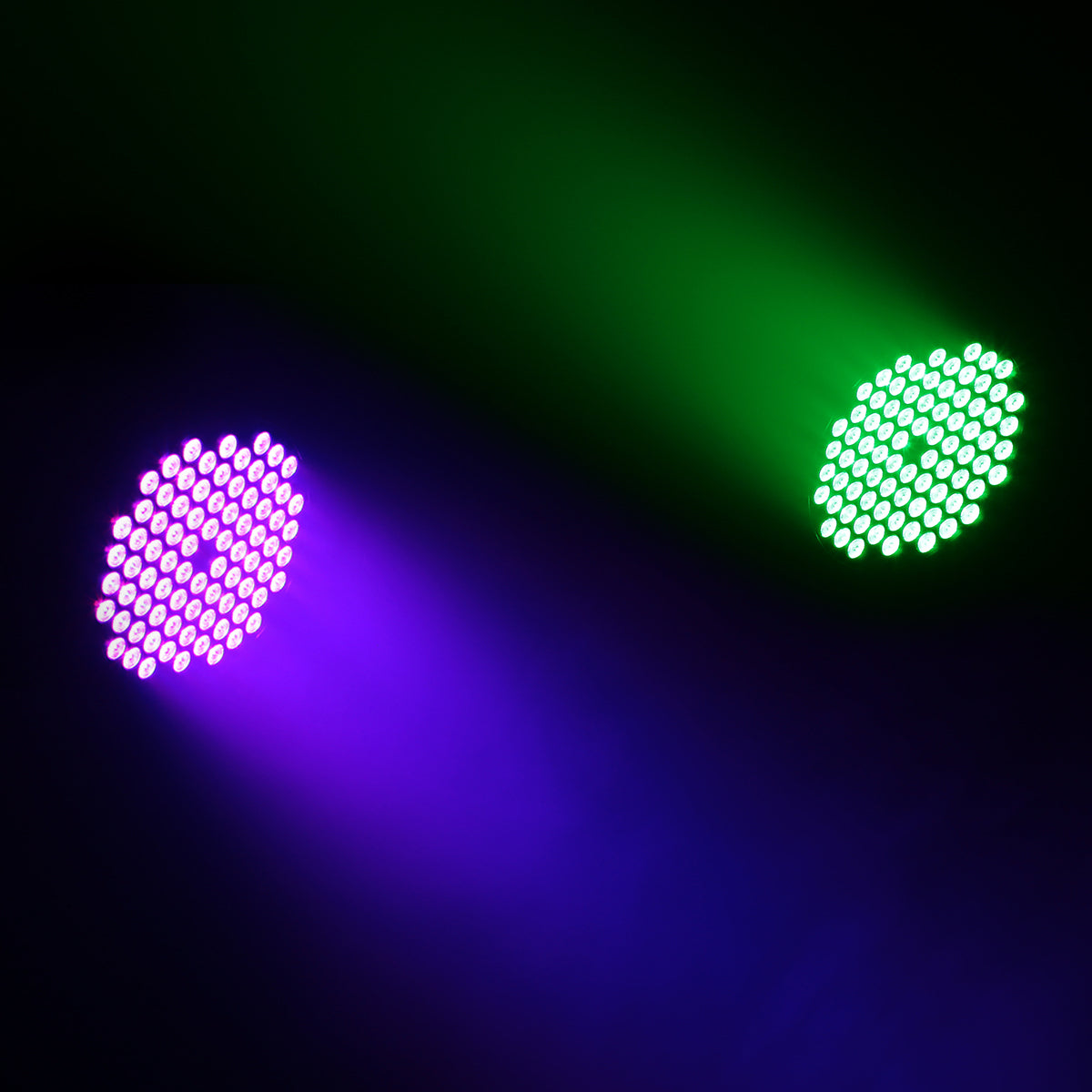 Cañón De 80 LEDs Por 3W RGB, 3 en 1, Full Color