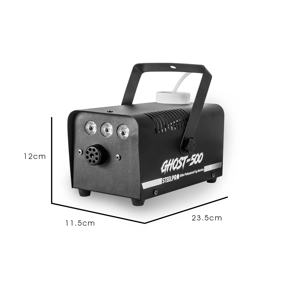 Máquina De Humo de 500w + Sanitizante de 3 Litros Steelpro