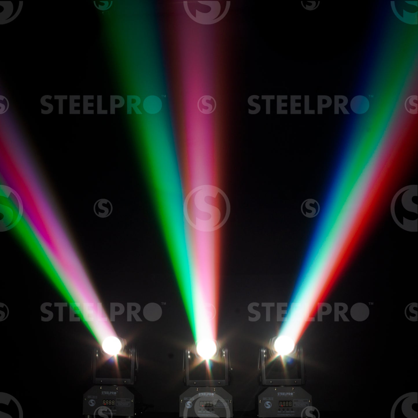 Mini Cabeza Móvil Beam RGBW, 4 En 1, 15 Watts