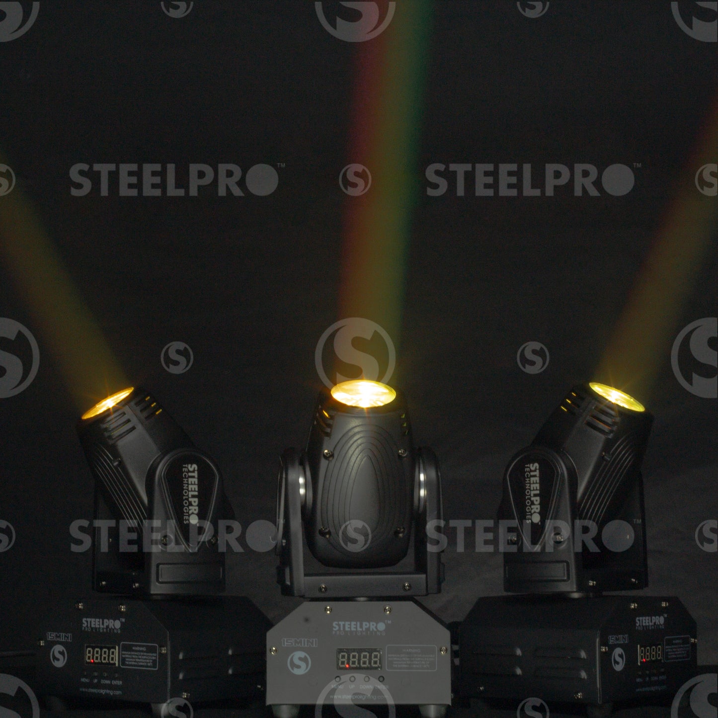 Mini Cabeza Móvil Beam RGBW, 4 En 1, 15 Watts