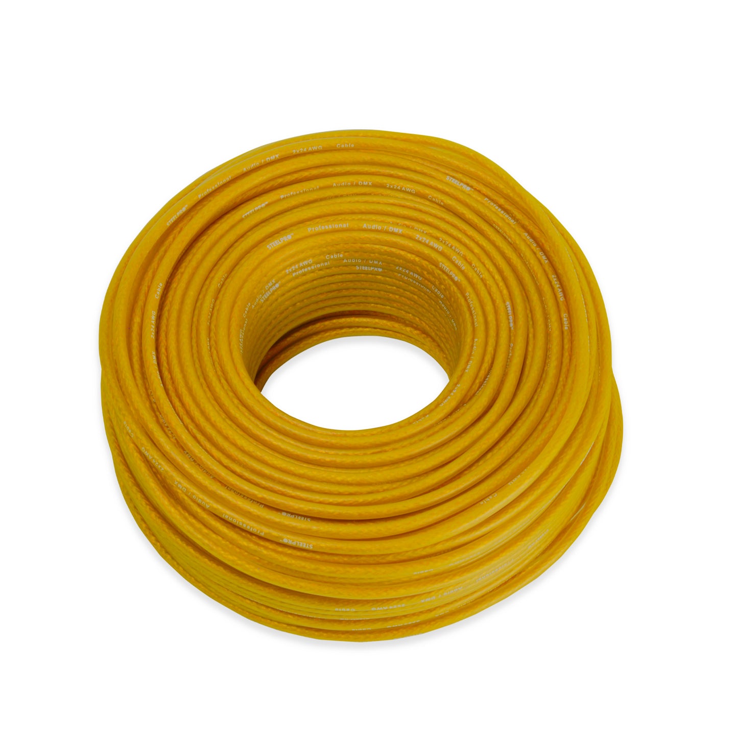 Cable Xlr 100m Balanceado Profesional con Plug Macho-hembra Steelpro