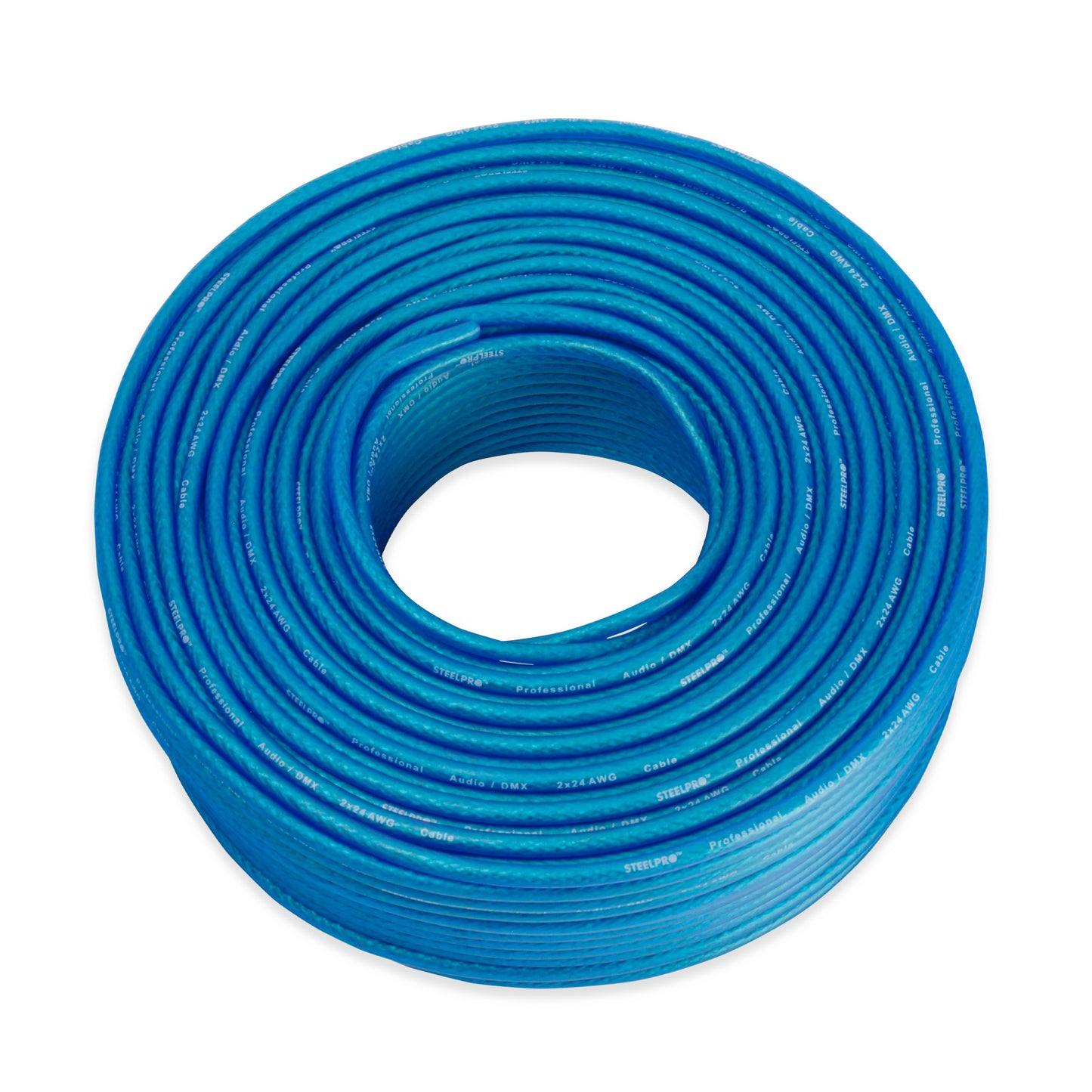 Cable Xlr 100m Balanceado Profesional con Plug Macho-hembra Steelpro