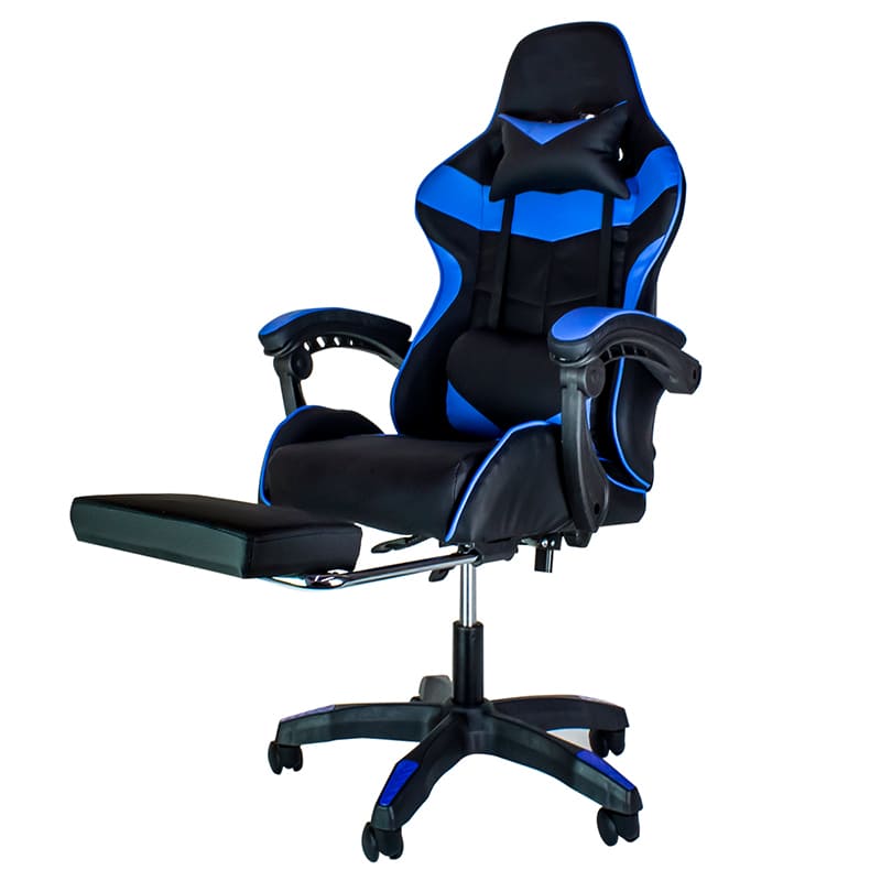 Silla Gamer Ergonómica para Escritorio ROCKET Tapizada de cuero sintético varios colores