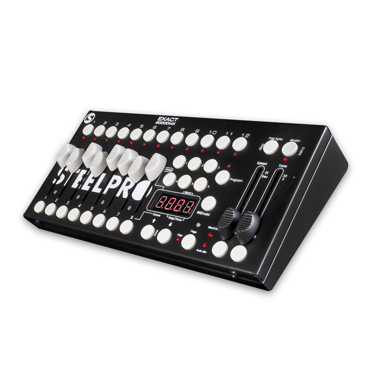 Mini Controlador Profesional DMX, 192 Canales Profesional