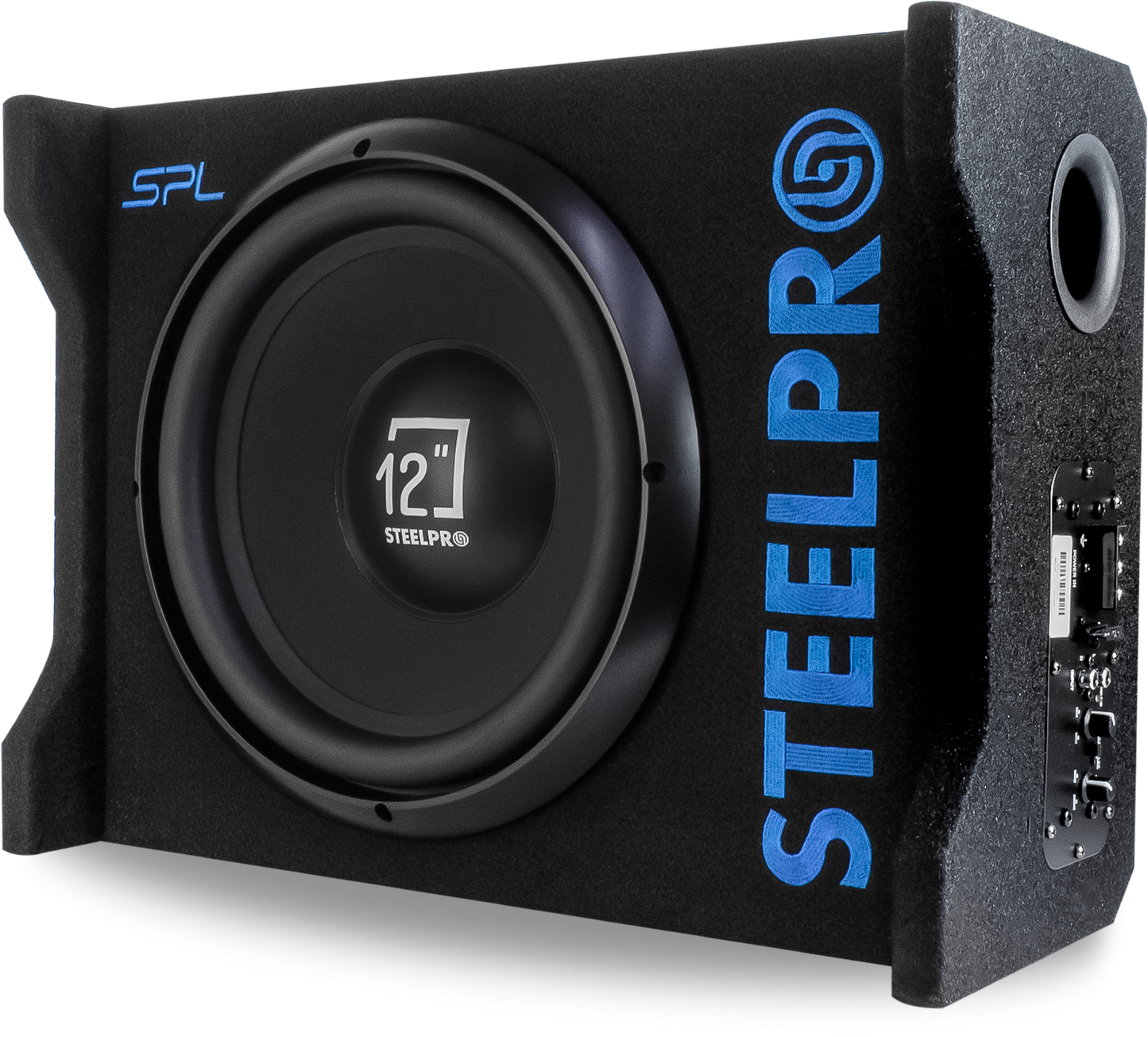 Subwoofer Amplificado de 12" Pulgadas de 1200W SPL de Alta Presión