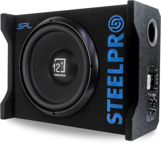 Subwoofer Amplificado de 12" Pulgadas de 1200W SPL de Alta Presión