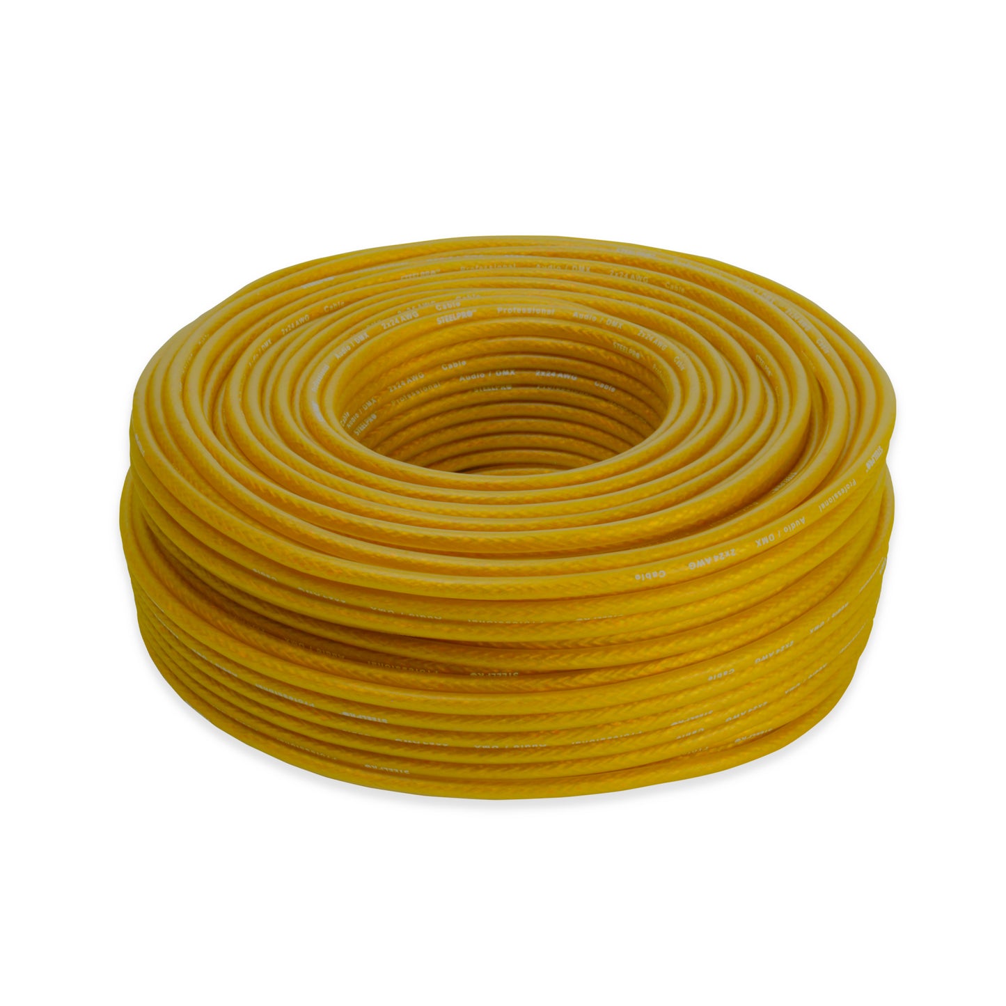 Cable Xlr 100m Balanceado Profesional con Plug Macho-hembra Steelpro