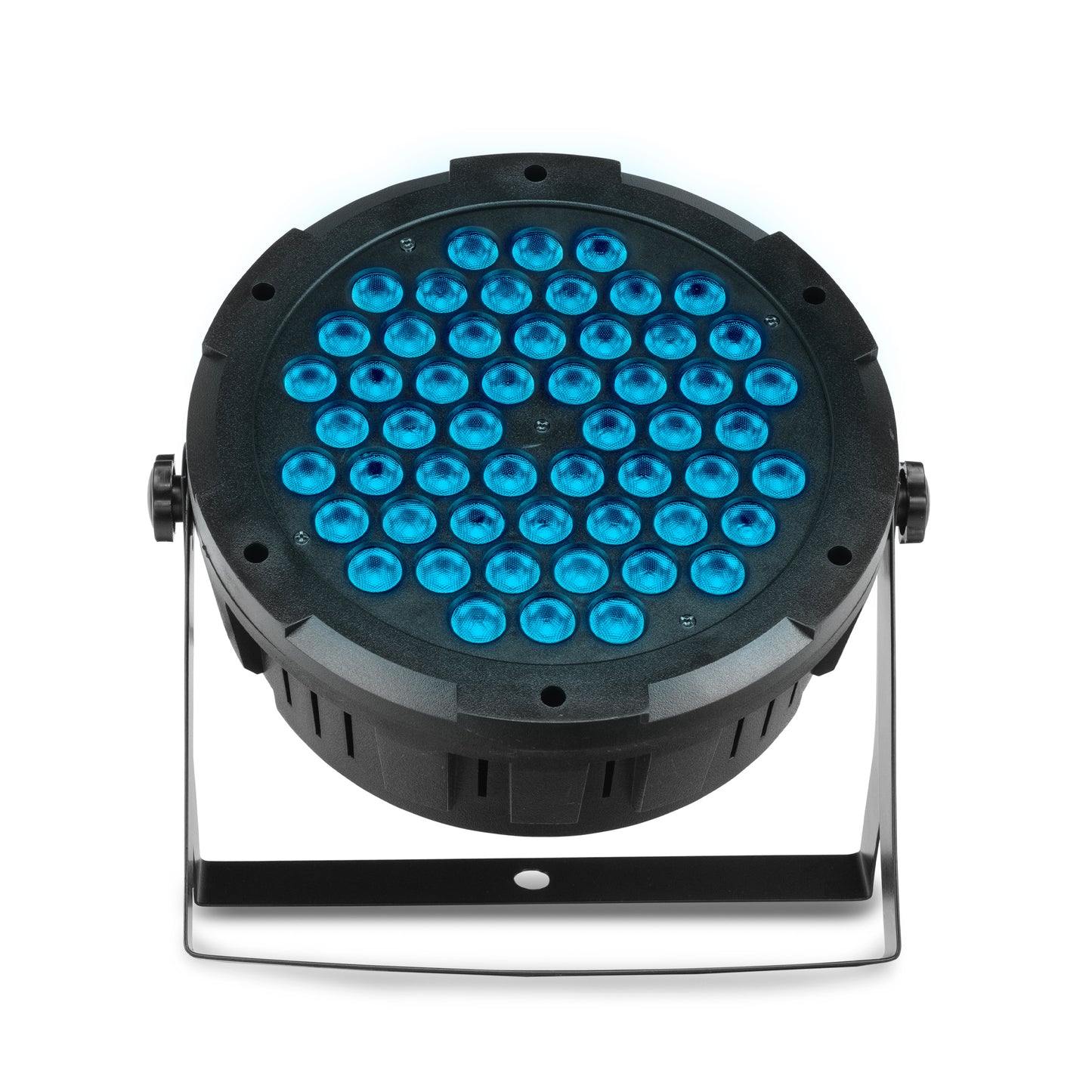 Cañón Led Par de 54 Led X 3w Rgb + Ambar Full Color - Steelpro