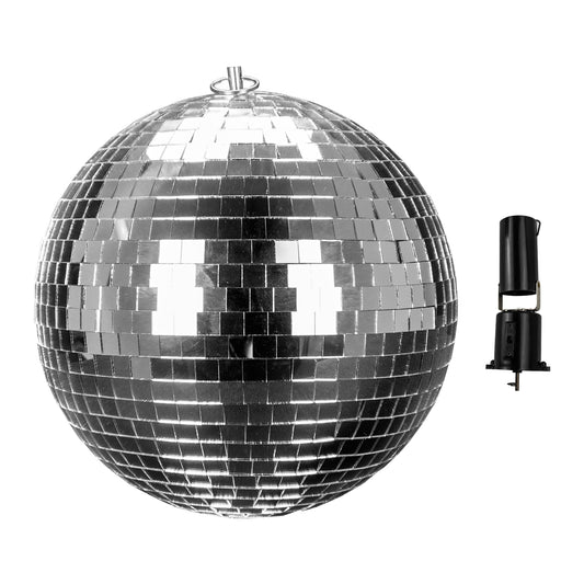 Esfera De Espejos Retro Motorizada De 8"