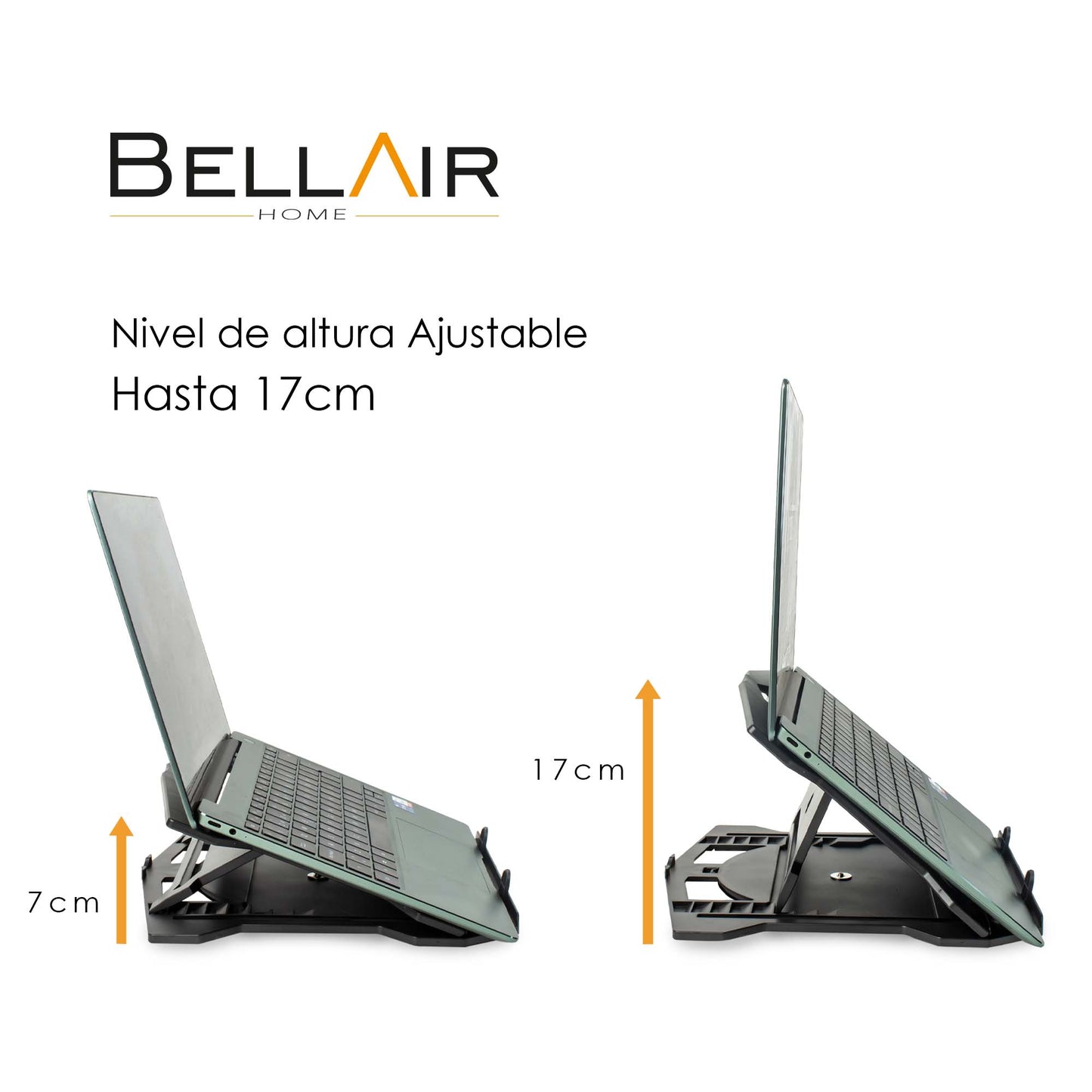 Soporte para Laptop y Celular Ergonómico con sistema giratorio de 360°