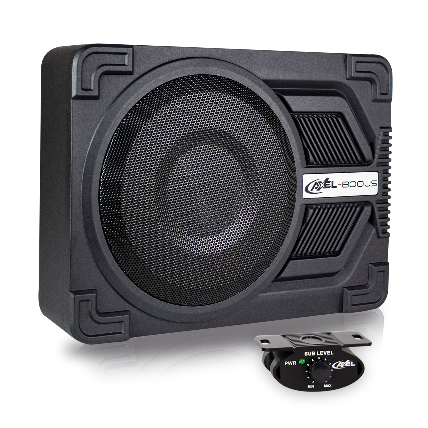 Subwoofer Amplificado De 8" Pulgadas Premium Con Puerto de Aire Axel