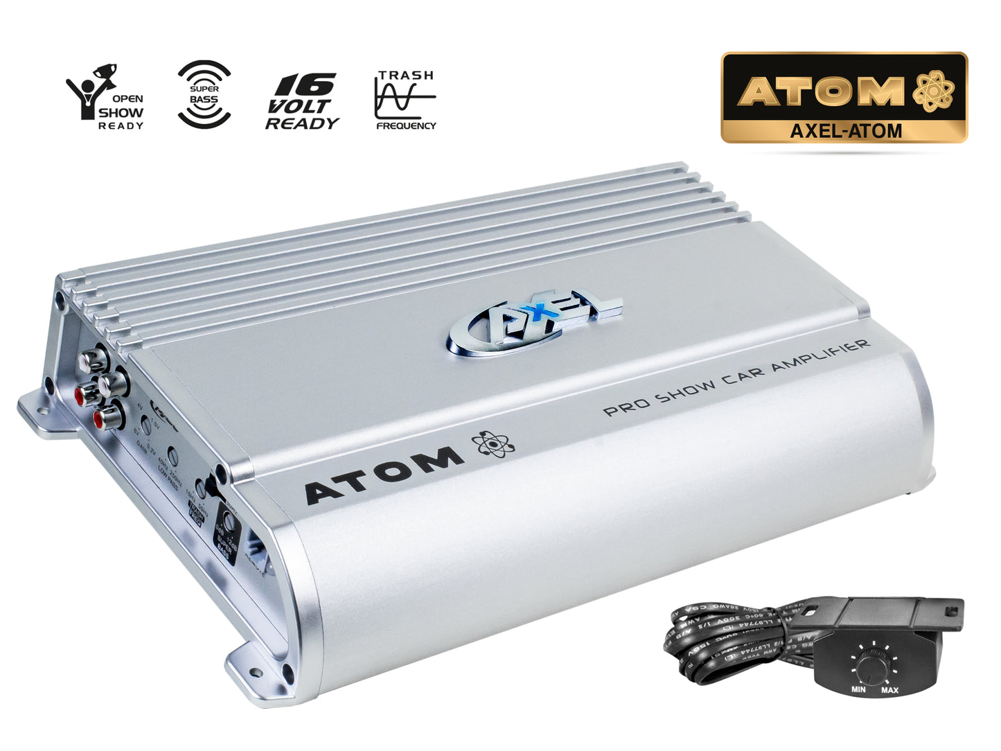 Amplificador Para Auto Clase D 2500w Max Mini AXEL-ATOM