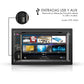 Autoestéreo de Pantalla Táctil de 6.2" con Mirror Link y Bluetooth Salida de Subwoofer + Cámara de reversa