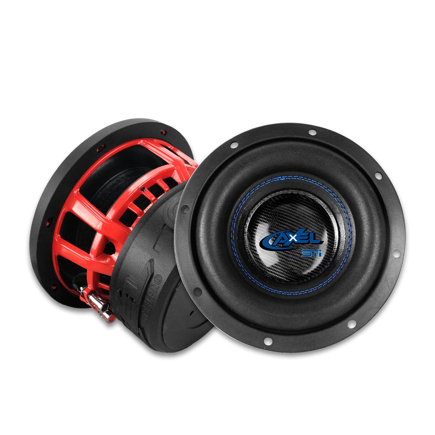 Subwoofer Profesional de 8" Pulgadas de Alto desempeño 2000w 4+4 OHMS AXEL By Steelpro