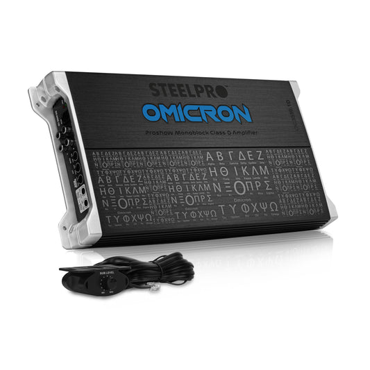 Amplificador Clase D Mono Block Para Auto de 3500 Watts MAX ÓMICRON By Steelpro