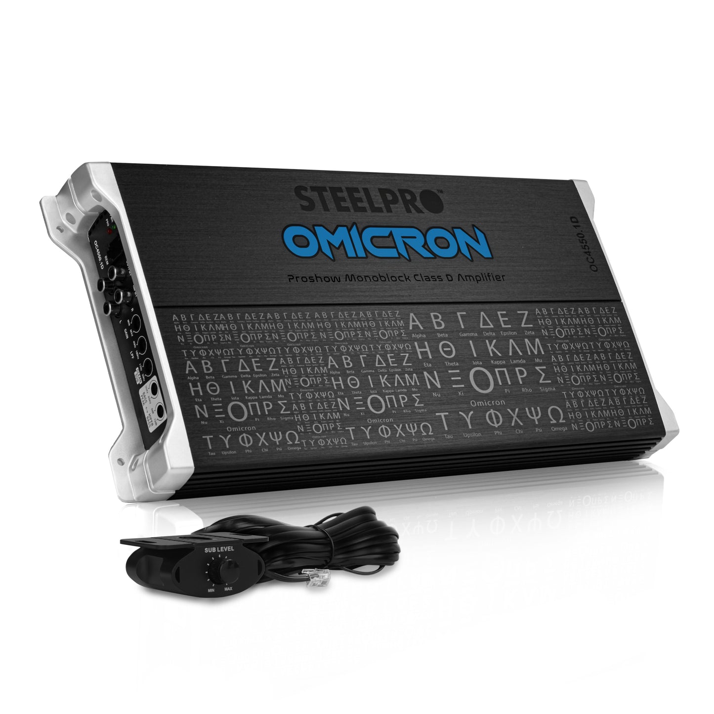 Amplificador Clase D Mono Block Para Auto de 4500 Watts MAX ÓMICRON By Steelpro