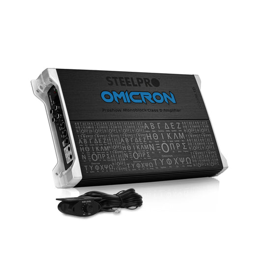 Amplificador Clase D Mono Block Para Auto de 2500 Watts MAX ÓMICRON By Steelpro