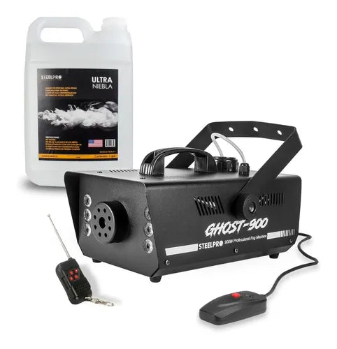 Máquina De Humo GHOST 900w + 1 Galón De Liquido De Humo