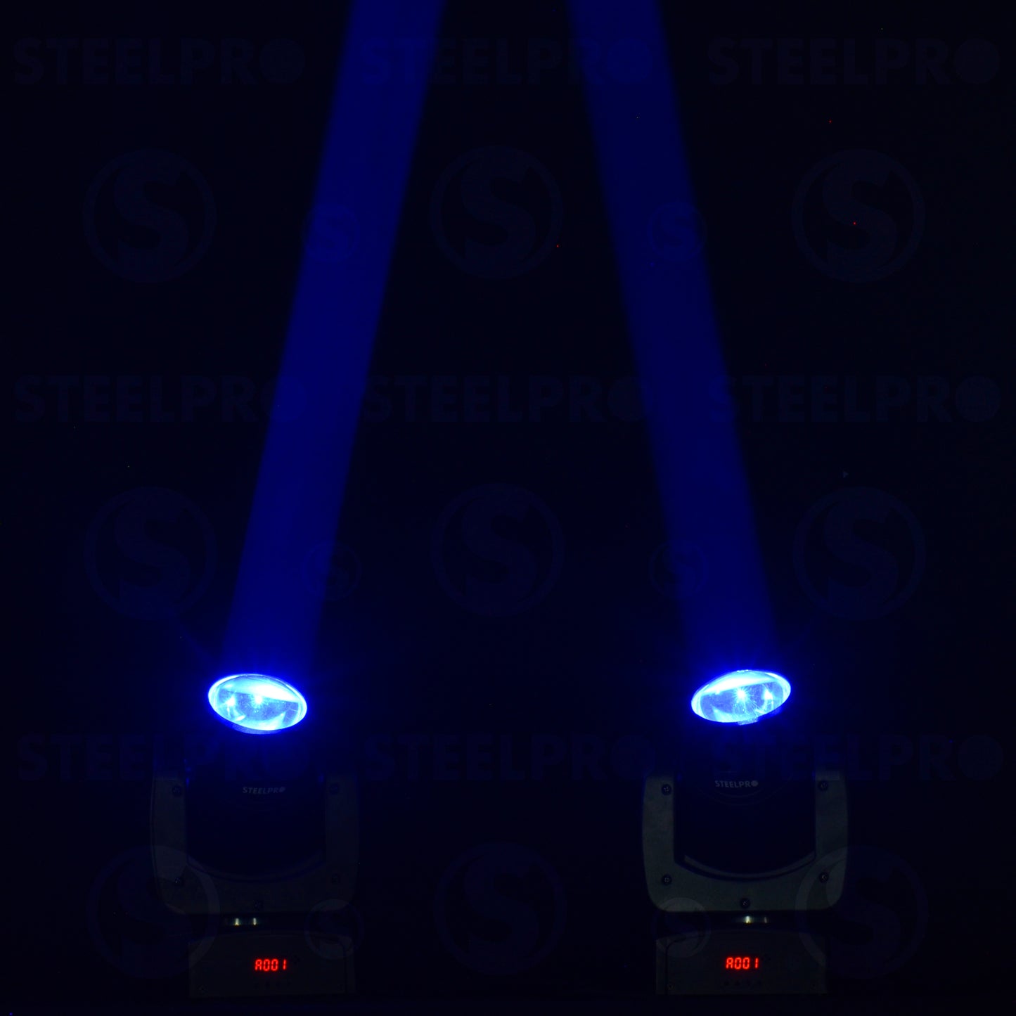 Cabeza Móvil Robótica LED Beam 80 Watts Rgbw 4 en 1 Full Color