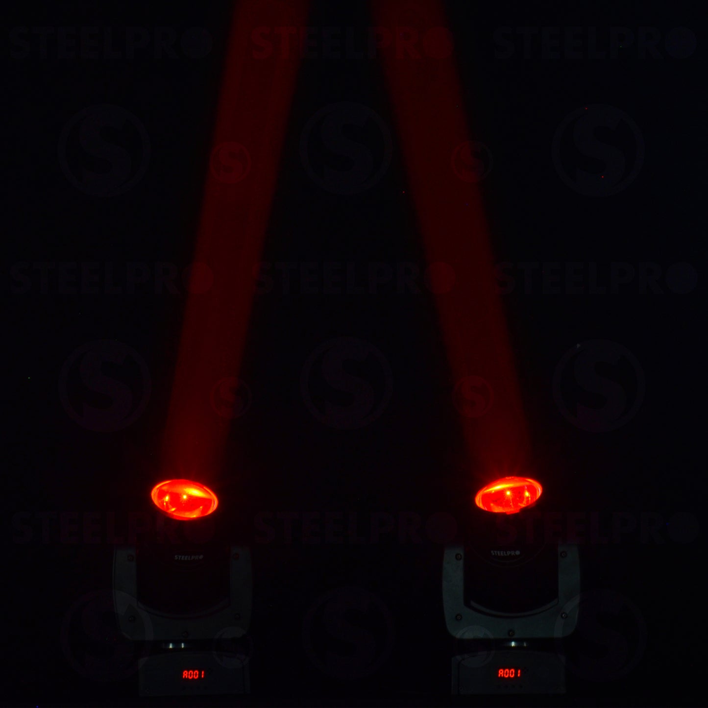 Cabeza Móvil Robótica LED Beam 80 Watts Rgbw 4 en 1 Full Color