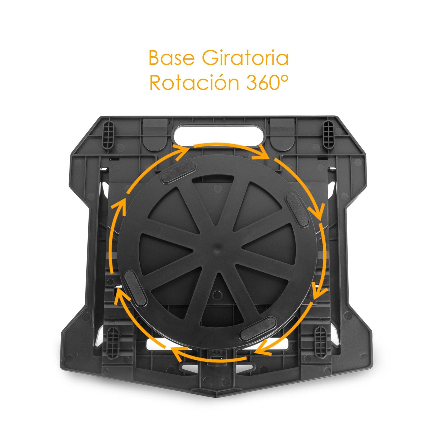 Soporte para Laptop y Celular Ergonómico con sistema giratorio de 360°