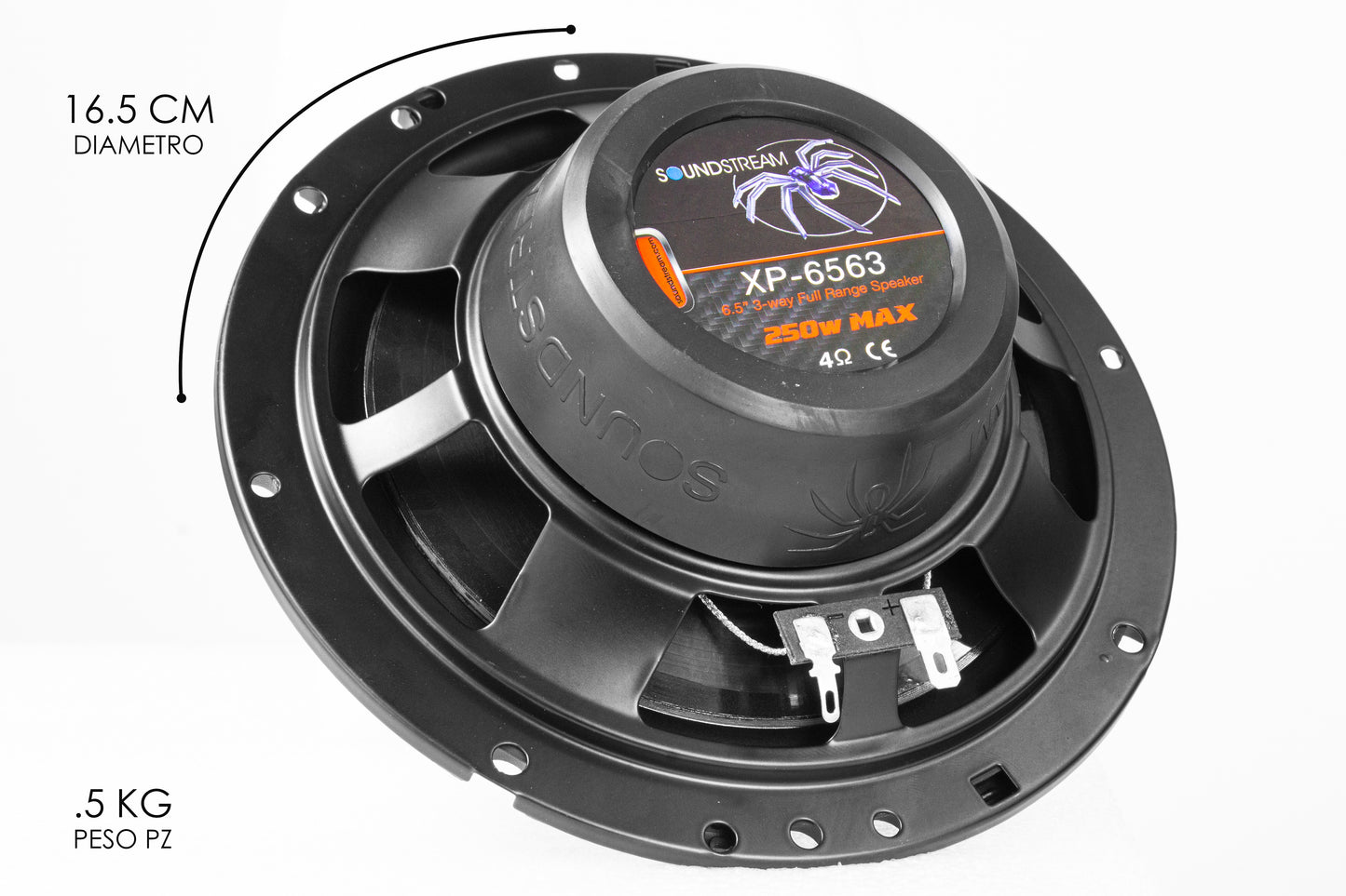 Bocinas 6x5" Pulgadas, Soundstream, Full Range