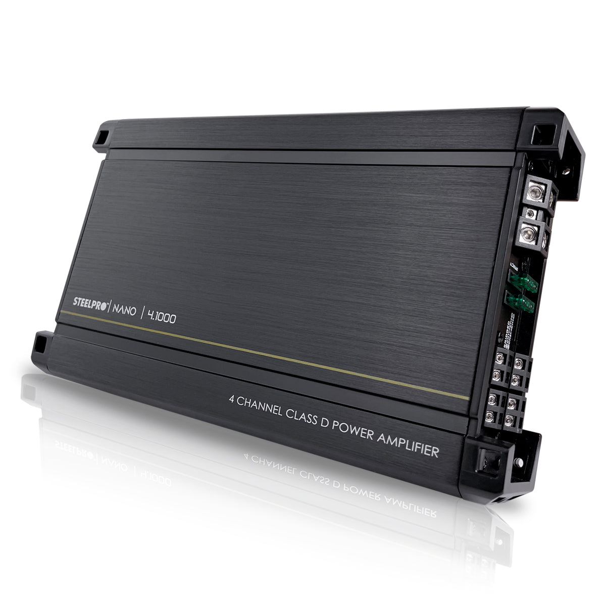 Amplificador Clase D de 4 Canales Para Auto de 1000 Watts NANO