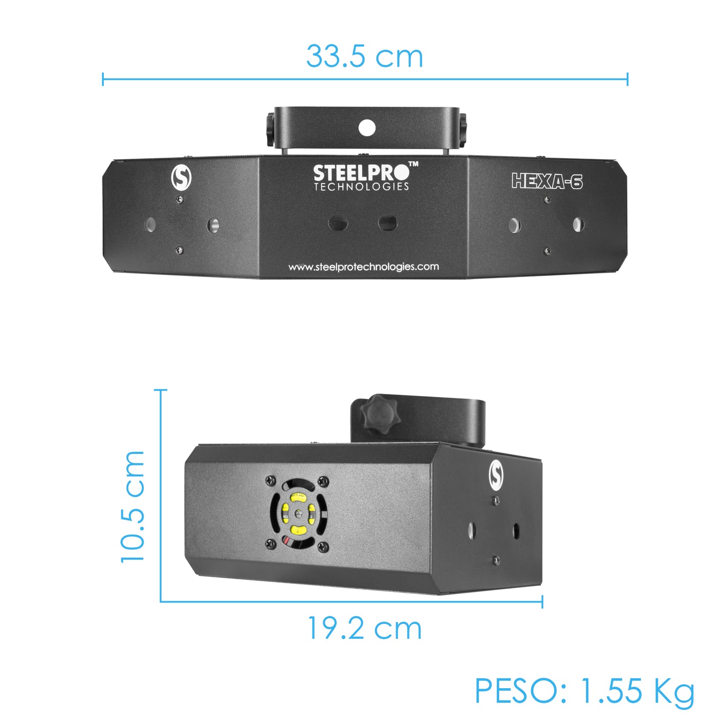 Laser RGB De 6 Canales Vía Dmx512