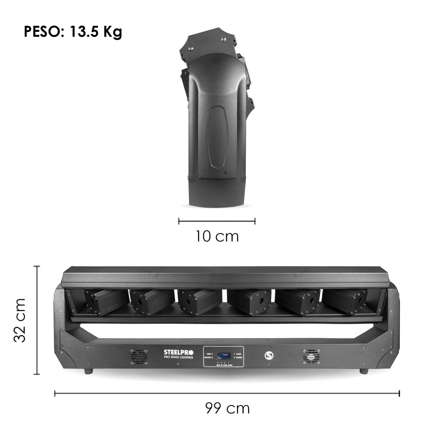Barra Laser 3 En 1 RGB ANDROMEDA 500mw X 6 Laser