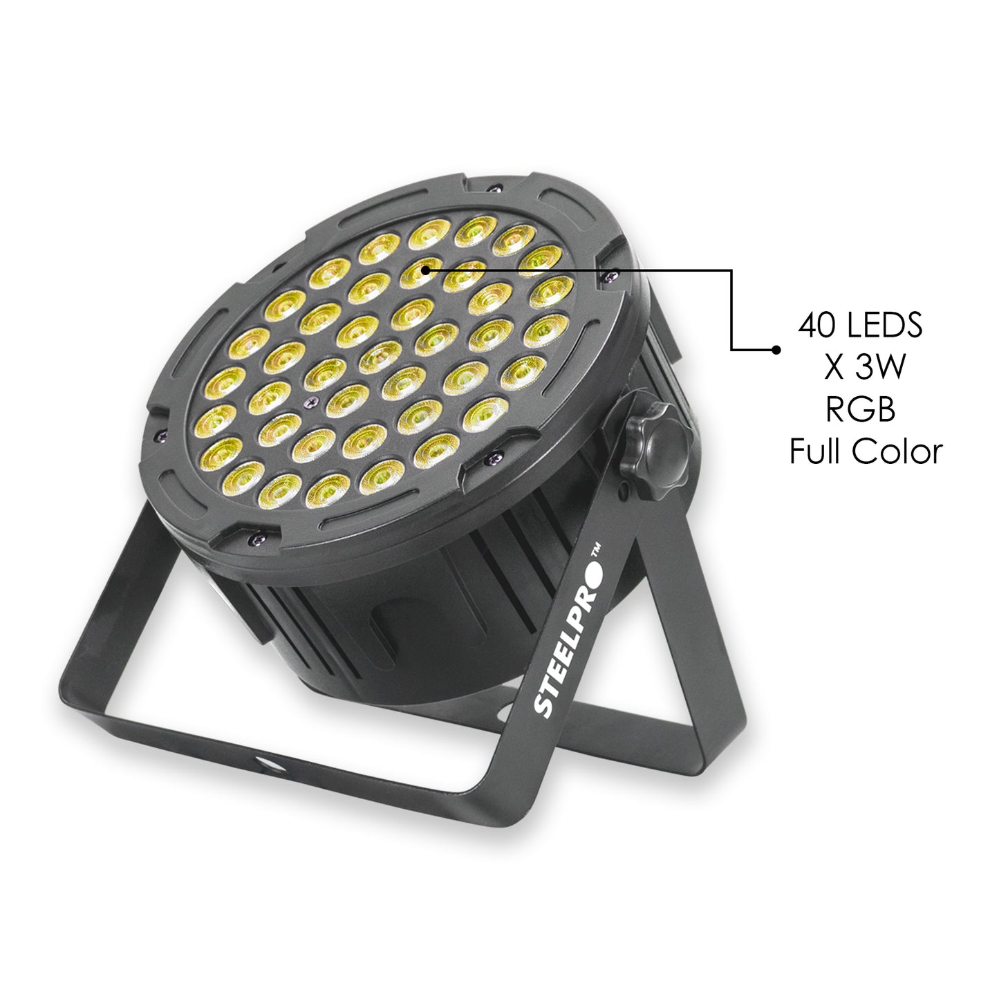 Cañón De 40 LEDs por 3W RGB
