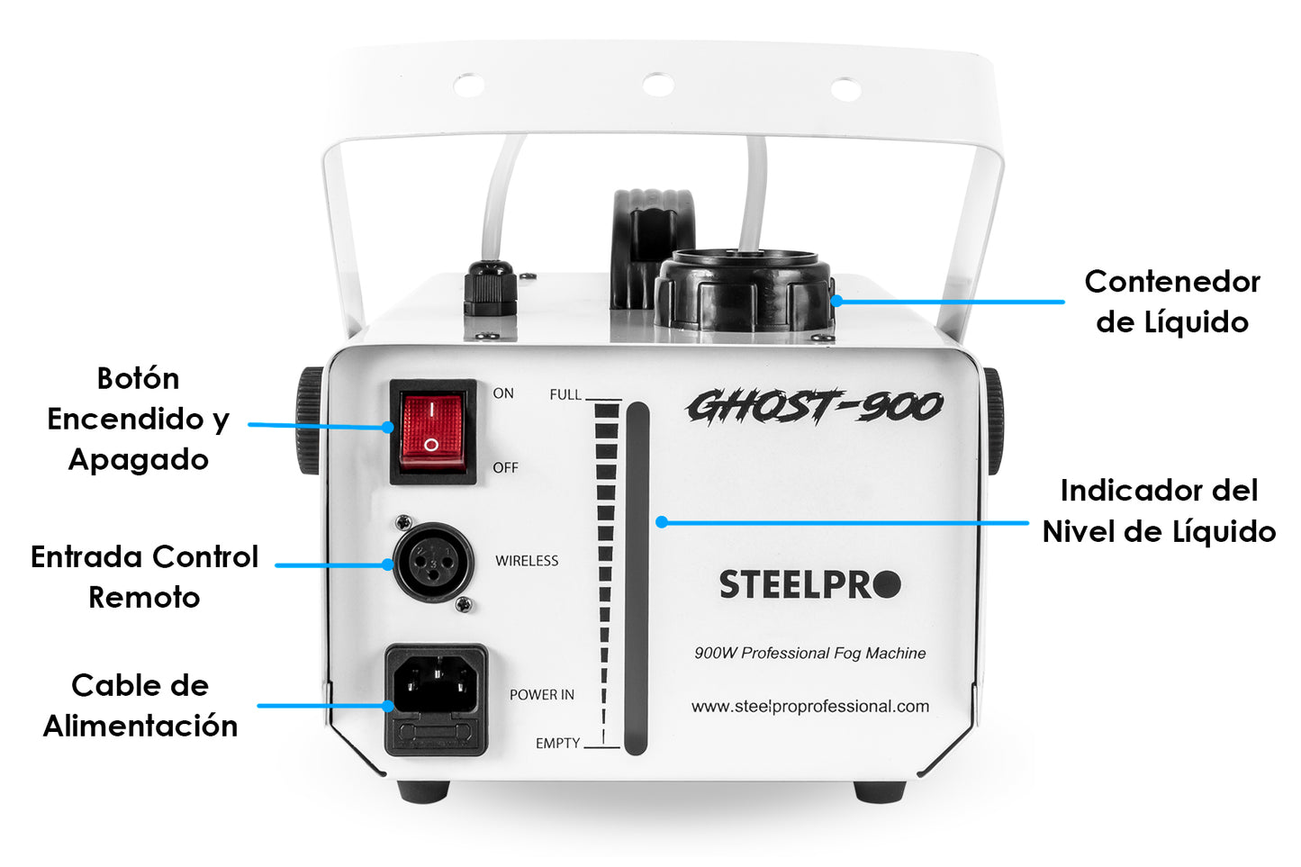 Maquina De Humo Nebulizadora de 900W