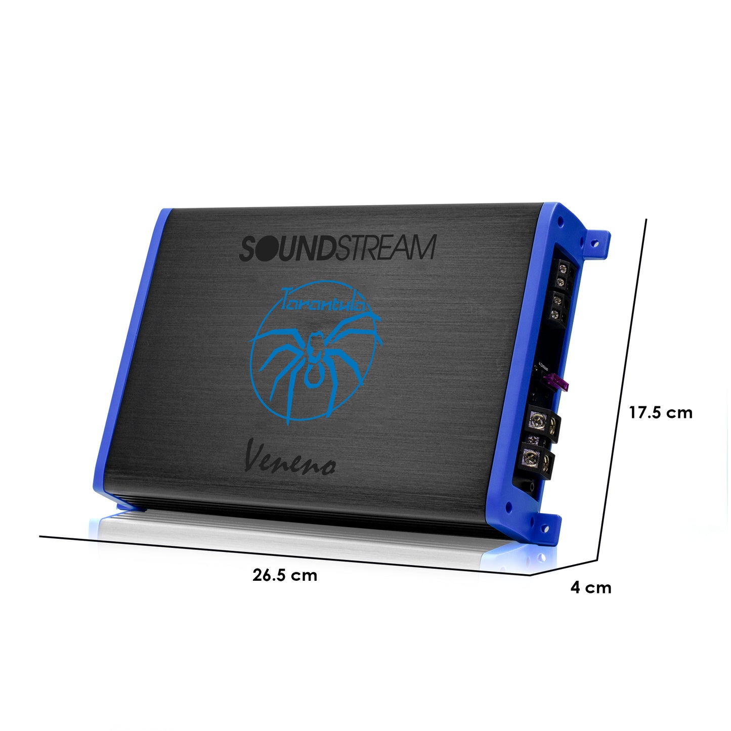 Amplificador  Class D con Monoblock de 1600 watts Veneno By Soundstream