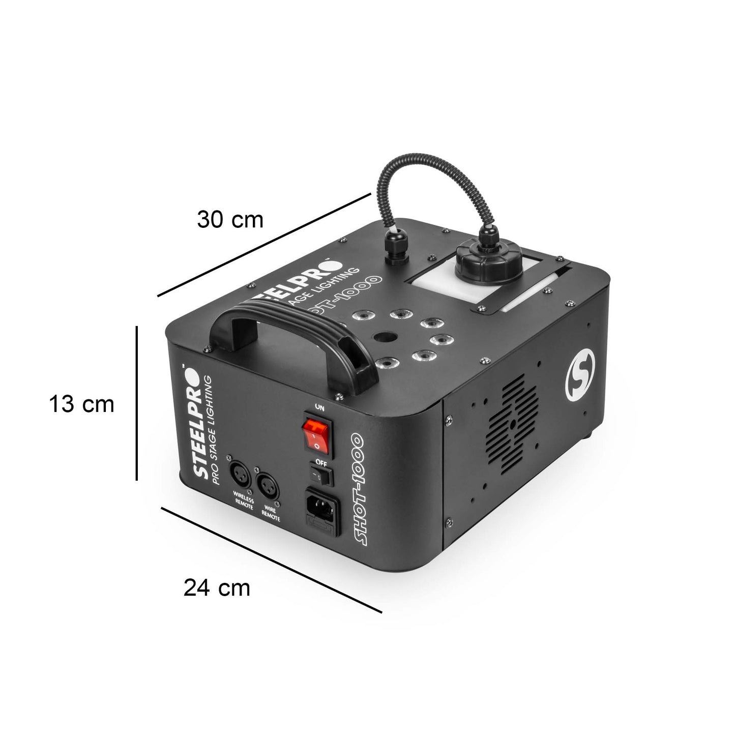 Maquina De Humo De Tiro Vertical De 1000w Con LEDS