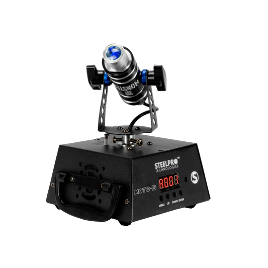 Láser Azul Motorizado DMX de 80mw