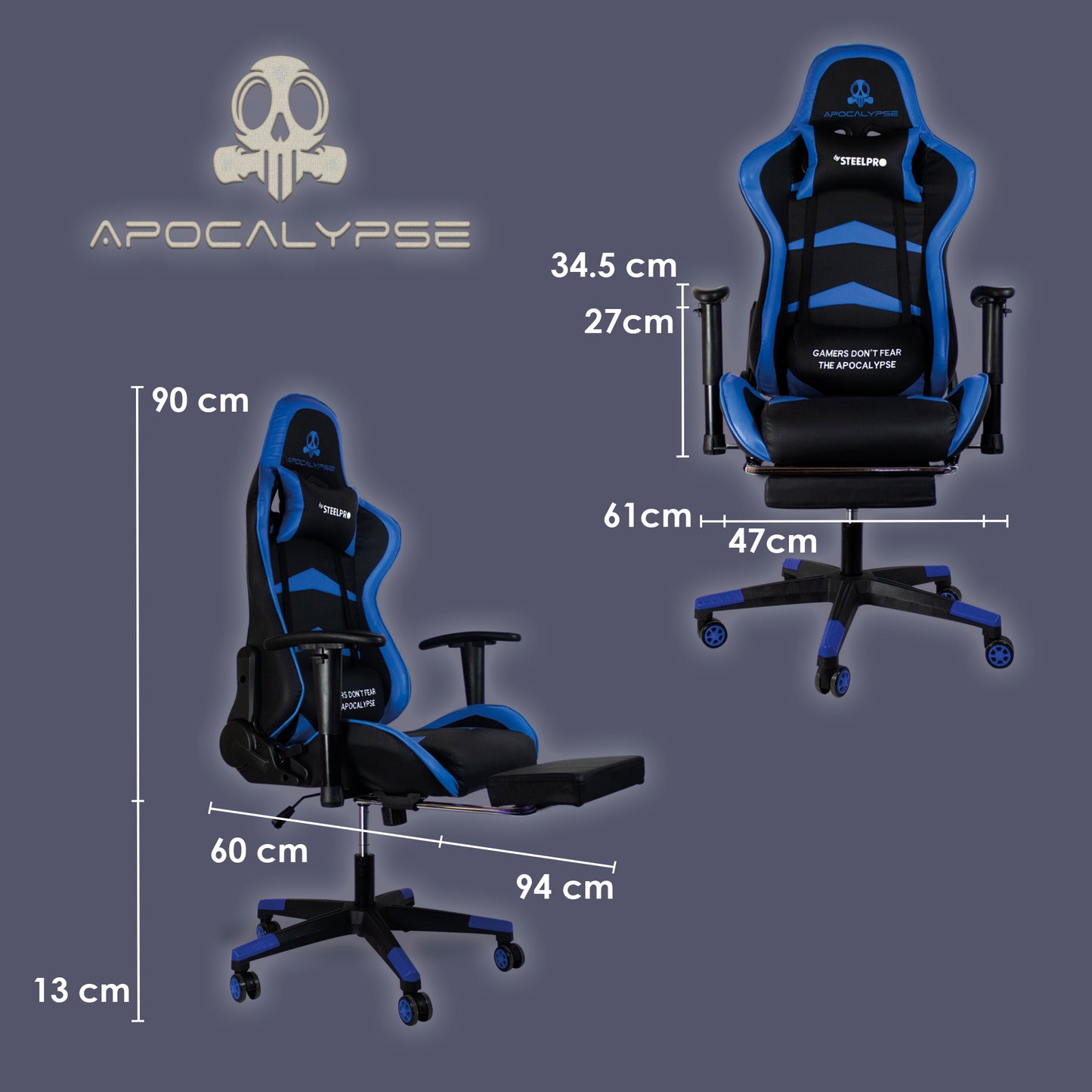 Silla Gamer Ergonomica Reclinable