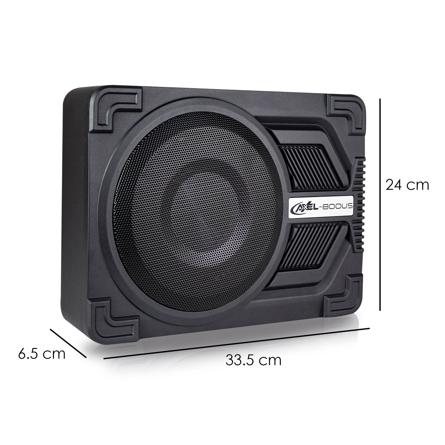 Subwoofer Amplificado De 8" Pulgadas Premium Con Puerto de Aire Axel