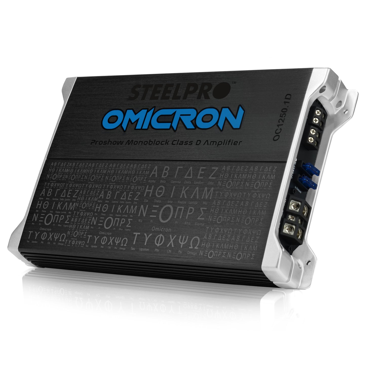 Amplificador Clase D Mono Block Para Auto de 1200 Watts MAX ÓMICRON By Steelpro
