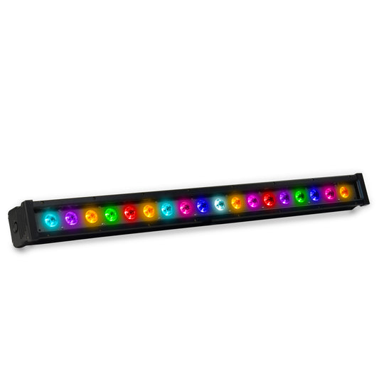 Barra Led Para Exteriores 5 En 1, RGBW + Ambar, DMX con IP65