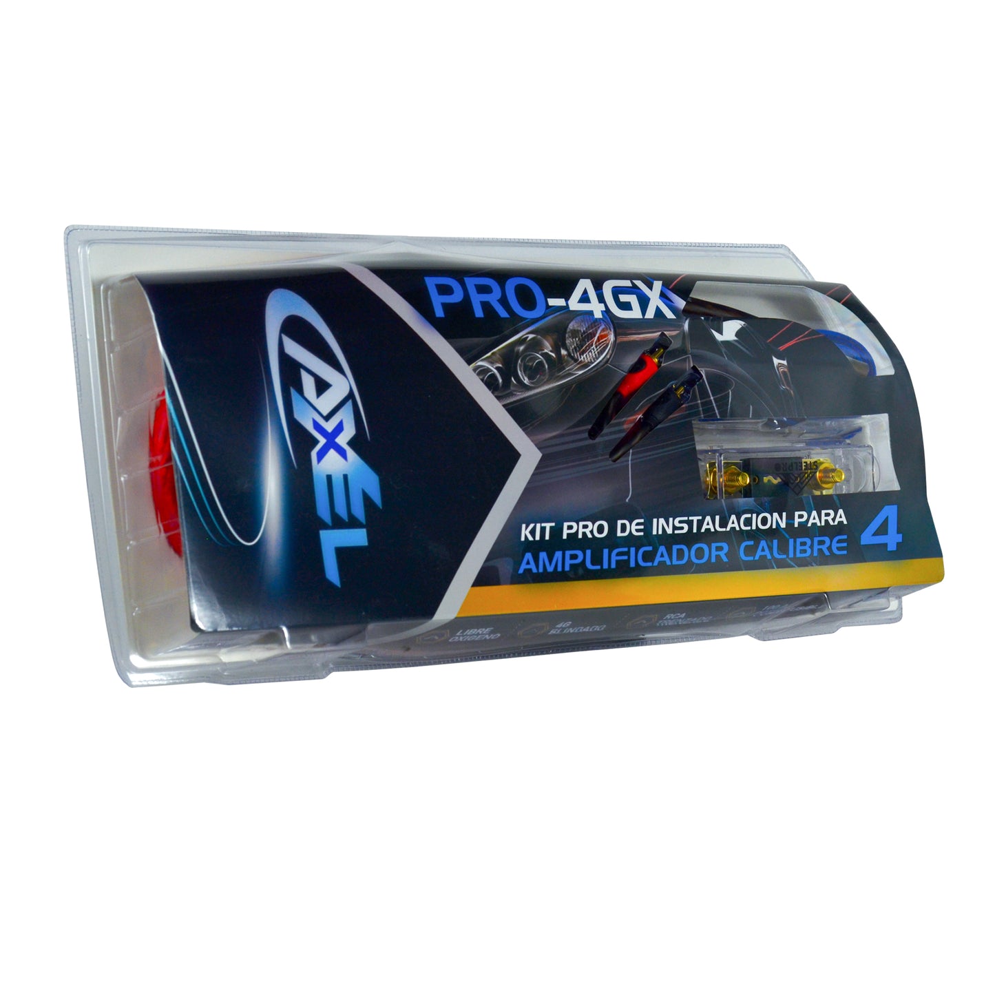 Kit de Instalación Profesional Para Amplificador Calibre 4