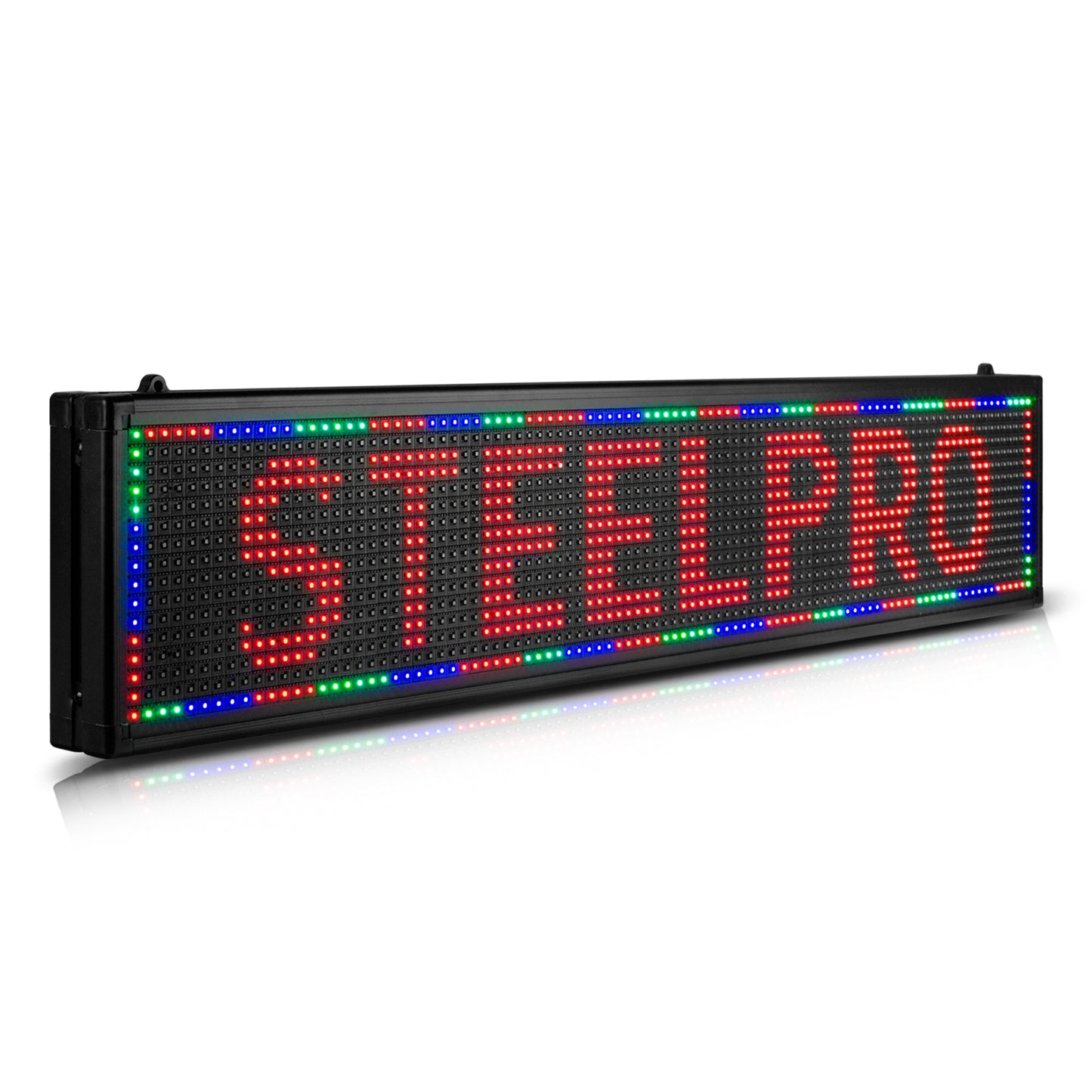 Letrero Led Programable con Wifi para Publicidad de 100cmx20cm Steelpro