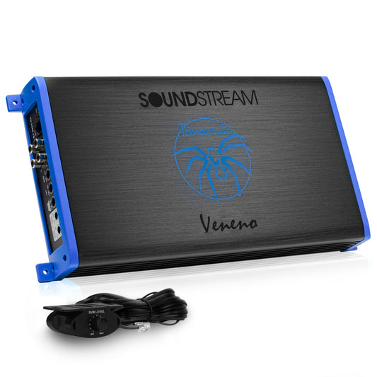 Amplificador Clase D con Monoblock de 3500 watts Max Veneno by Soundstream