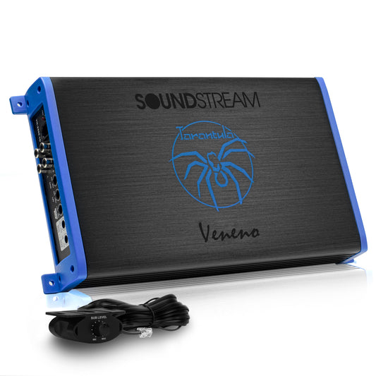 Amplificador Clase D con Monoblock de 2500 watts Max Veneno by Soundstream